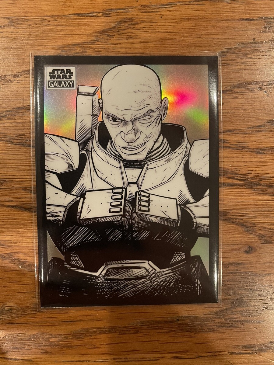 2022 Chrome Star Wars Galaxy Base Sketch Card Variation #BV-91