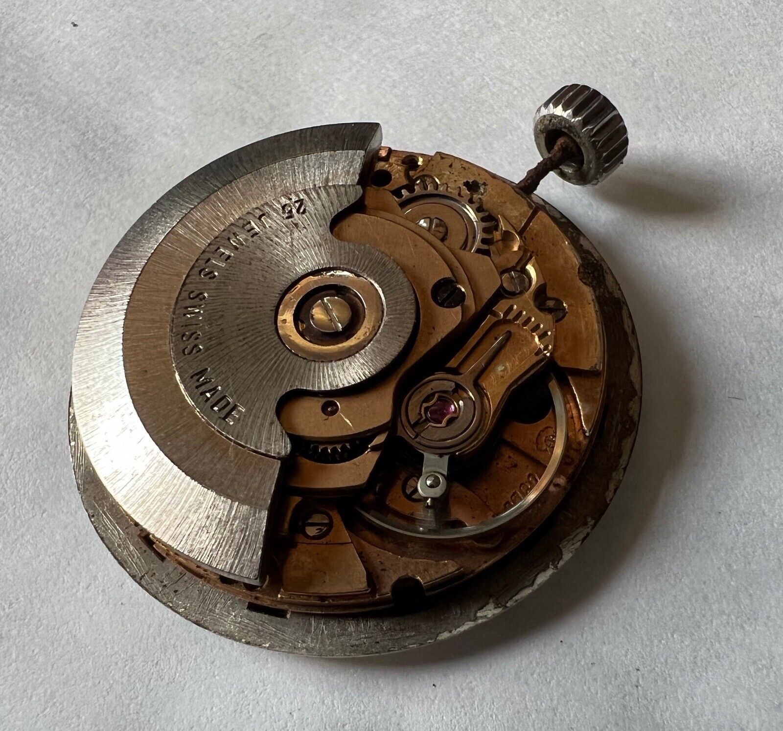 Eta 2782 Majestic Automatic for Restore for Parts Vintage Watch Movement Watch