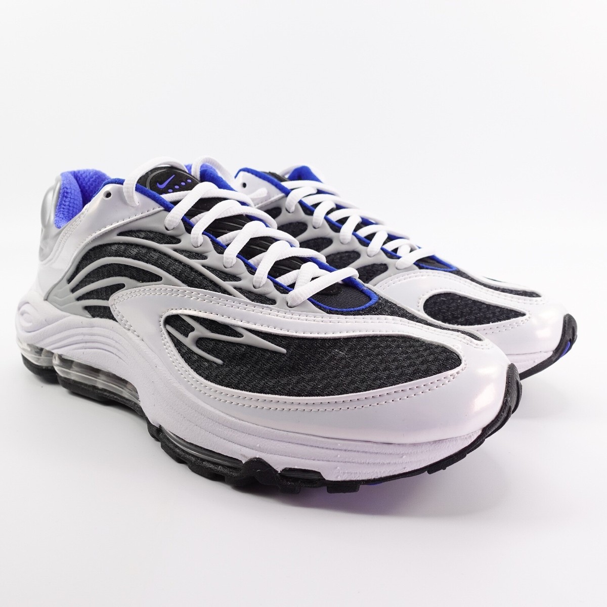Nike Air Tuned Max Black/Racer Blue/White Mens size 10 - DH8623-001 Nike Air Tuned Max Black Racer Blue White Mens Running Shoes  main image 4