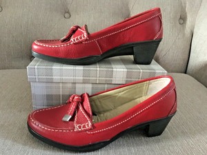 hotter ladies red shoes