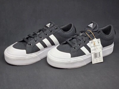 Adidas Bravada 2.0 Platform Black White W for sale | eBay