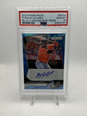 2020 Panini Prizm #RAYA Yordan Alvarez /25 (RC) (Auto Carolina  