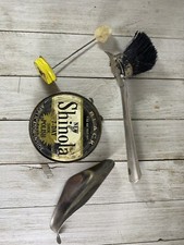 Vintage Lot Shoe Shine/Stain Paste Tins Shinola USA Collector Of Americana