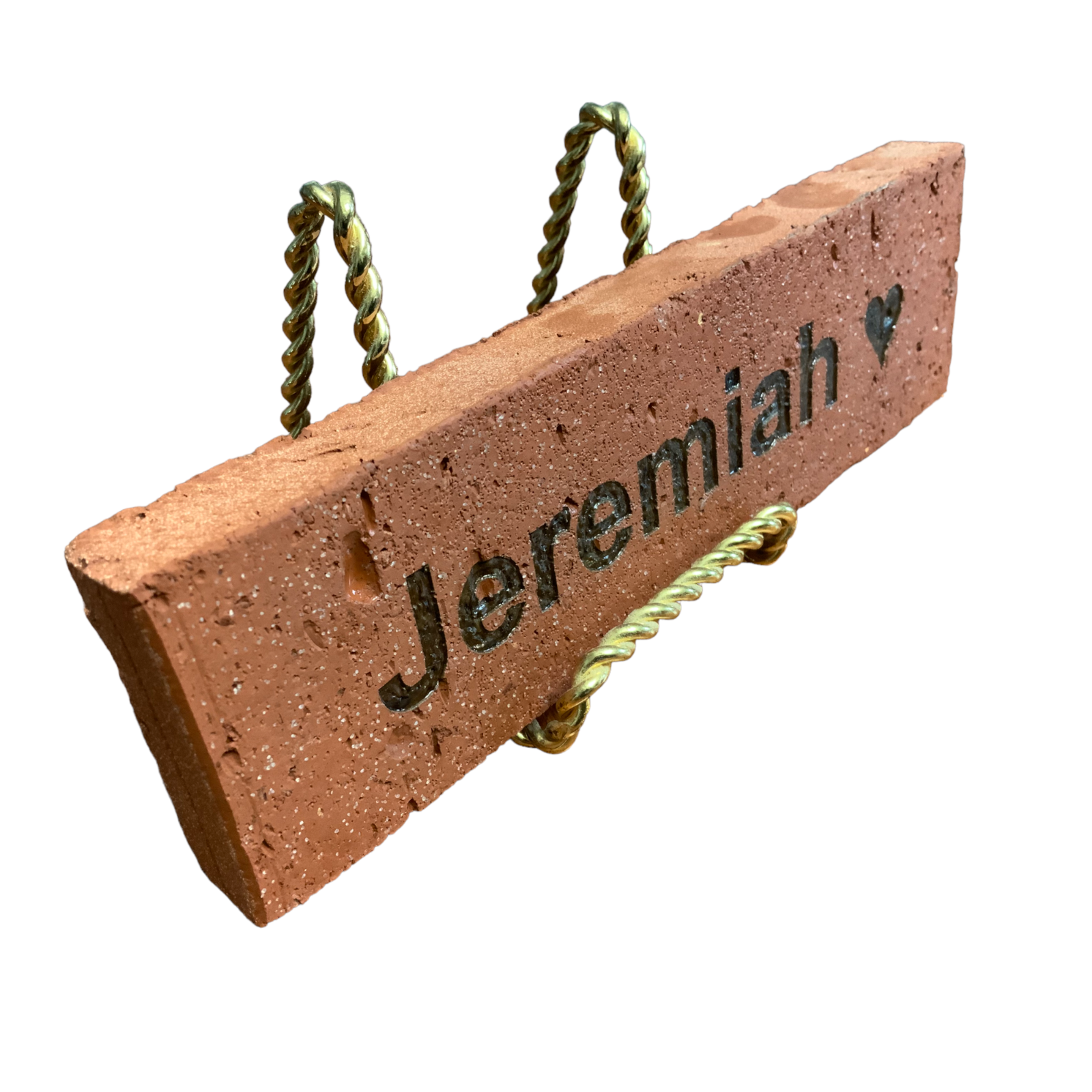 Customizable Laser Engraved Brick (8x8, 4x8 or 2x8) Memorial Stone Gift