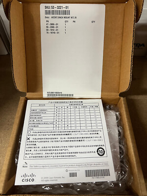 NEW/Sealed Cisco ACS-IAD2435RM-19 IAD2435 19-inch Rack Bracket