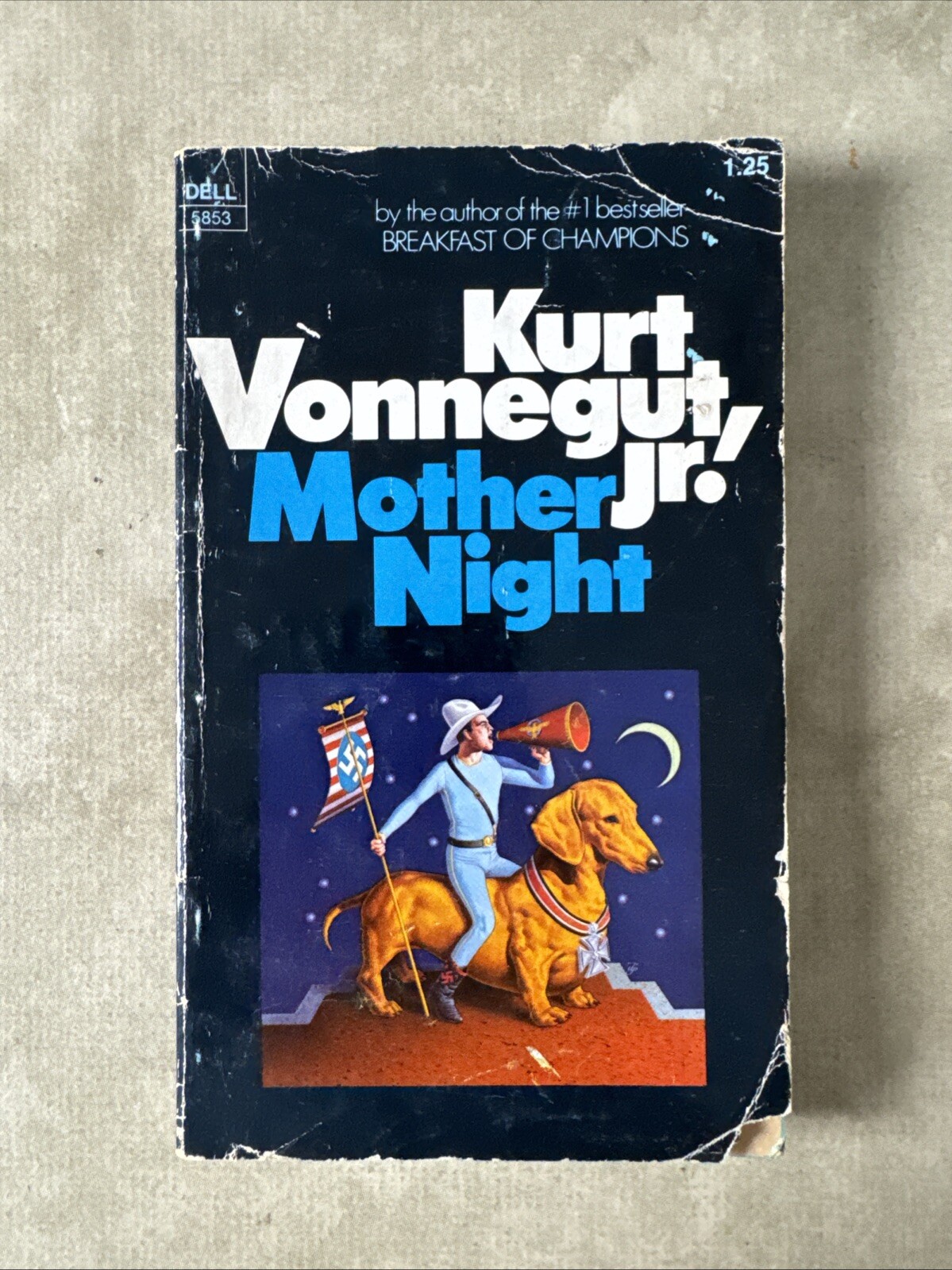 Mother Night by Kurt Vonnegut Jr - First Dell Printing 1974