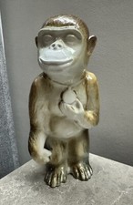Vintage USSR Ceramic Monkey Figure Chimpanzee Soviet Decor
