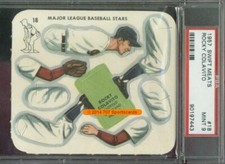 1957 Swift Meats 18 Rocky Colavito PSA 9 Cleveland Indians (7443)