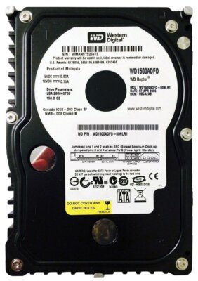 Western Digital 150GB Raptor Bulk/OEM Hard Drive WD1500ADFD