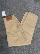 JW ANDERSON 5 POCKET WORKWEAR CHINOS Beige Medium M 48 W32 L33 Trousers