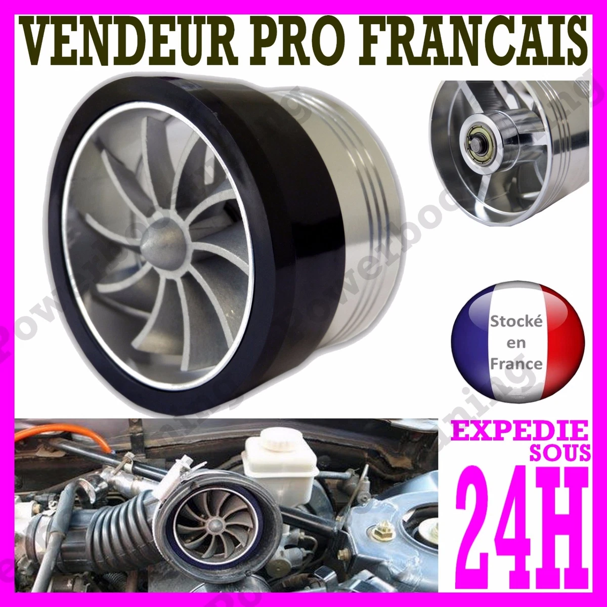 Turbocompresseur 1118300J1QF Pour Isuzu Huanghai Pick Up 2.8L 70 Kw - Neuf - Fedic