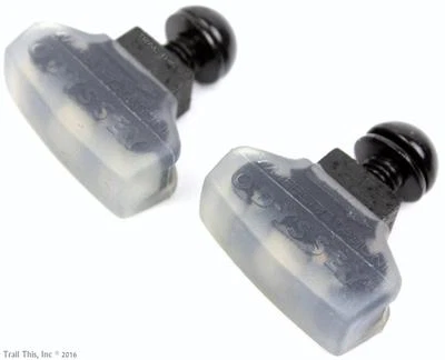 Odyssey Ghost Clear Soft Compound BMX Bicycle U-Brake Pads Threaded Post