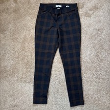 Nine West Skinny Dress Pants Plaid Women’s Size Medium