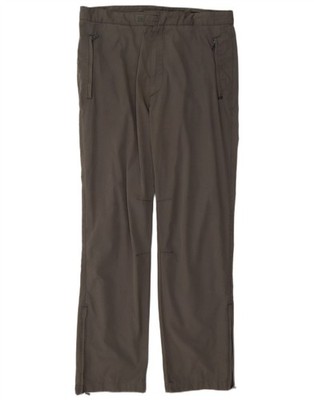 Gas Mens Straight Casual Trousers W34 L32 Grey CA12