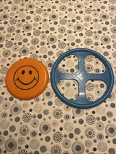 Double Set 2 x Frisbee Summer Garden Games Flying Disc Kids Dogs