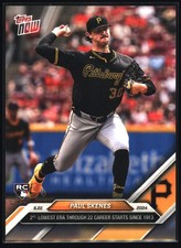 paul skenes graded rookie card 2023 Leaf Prized 1st 10 Paul Skenes 2024 Topps Now