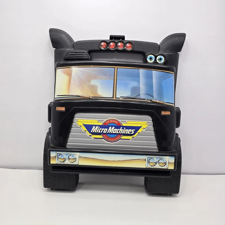 Micro Machines Black Semi Storage Carrying Case & Vehicle Mix 24 Piece - Image 2 of 4