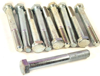3/8''-24 x 3'' Grade 5 Hex Cap Screw 3/8'' Fine Thread Bolt 3/8 x 3  -10 PK