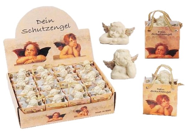 24 Raphael Engel Display Schutzengel In GeschenktüTe Gastgeschenke Hochzeit-image