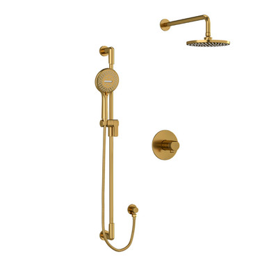Riobel TKIT323PBBG Parabola Shower Kit 323 Trim Brushed Gold New