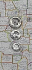3 Coin Lot - 1964  "Vintage Coin Estate Auction"- OVER 1/2 Oz Silver