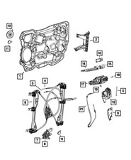 Genuine Mopar Access Cover Right 68249052AA