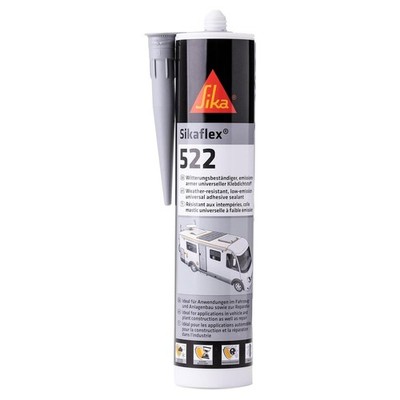 Sikaflex -522 Sealant 300ml Steel Grey C25 Universal Adhesive and Sealant