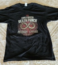 Five Finger Death Punch Concert Tour Tee Shirt 2020 Cancelled Covid Adult L HTF