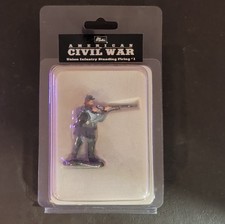 Britains American Civil War Union Infantry Standing Firing 1 Metal 17862