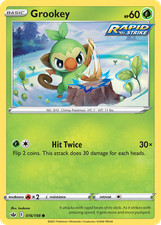 Grookey #16 | CRE | Pokemon | Foil | LP