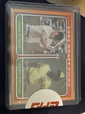 2024 Bowman JOHN ELWAY TONY GWYNN🔥/25 Orange Refractor 1981 Draft Picks 81DD-EG