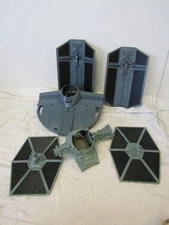 STAR WARS VEHICLE SPACESHIP SHIP PARTS TIE FIGHTER WINGS BODY RESTORE PIECES