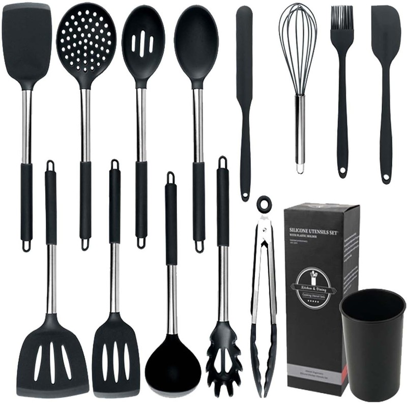 Silicone Kitchen Tools - Non - Stick, Anti - Slip, High - Temperature Resistant