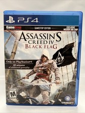 Assassin's Creed 4: Black Flag GameStop Edition  PS4  Tested  Working