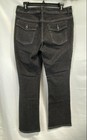 Chico's Platinum Women's Black Embellished Flap Pocket Stretch Jeans Sz 1.5 Reg — photo 2