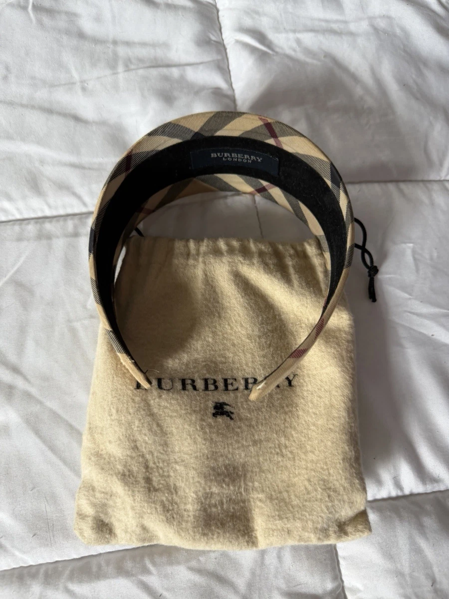 Burberry Nova Check Headband for sale - eBay