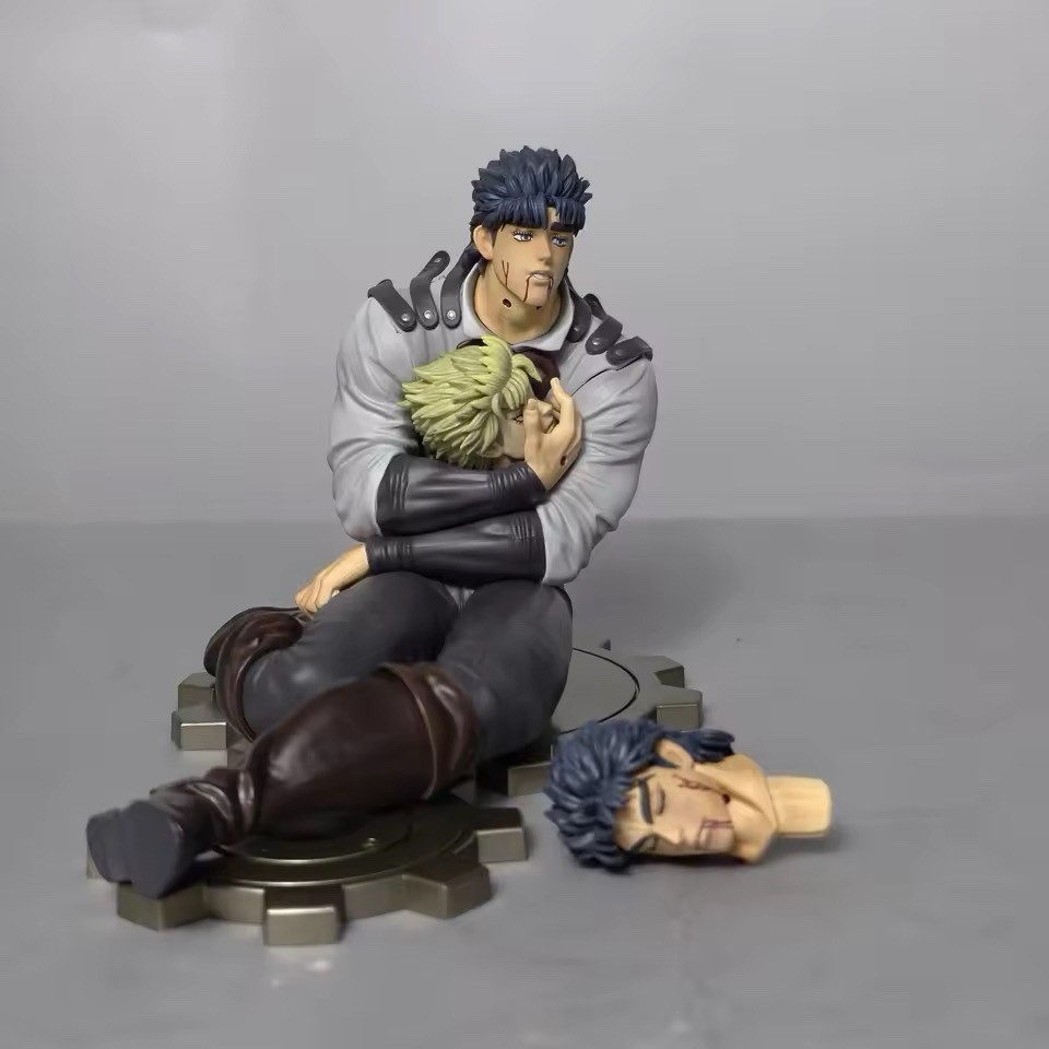 Figura JoJo's Bizarre Adventure 11 cm Jonathan Joestar con cabeza de diodo estatua anime