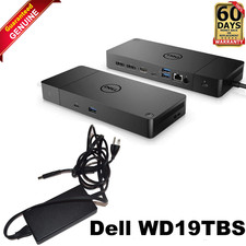 Dell WD19TBS K20A Dock Thunderbolt 3 Docking Station with 130W AC Power Adapter