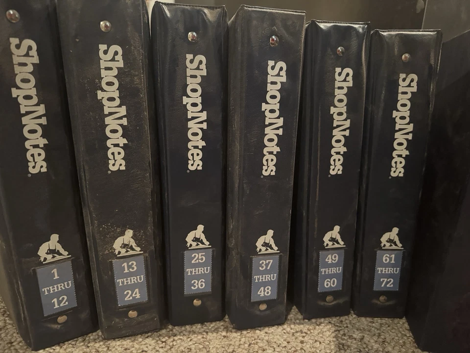 Lot of ~100 ShopNotes Magazine In Pristine Condition - In Embossed Binders - Image 2 of 4