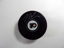 Nick Cousins Signed Philadelphia Flyers NHL Hockey Puck Auto Fanatics 414