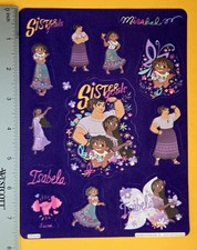 Disney Encanto VELVET Large Sticker Single Sheet