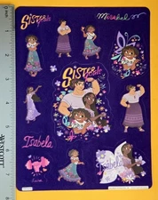 Disney Encanto VELVET Large Sticker Single Sheet 