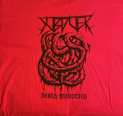 SUBDUER DEATH MONOLITH SHIRT XXL LIMITED TO 50 WORLDWIDE VERY RARE VERY BASED