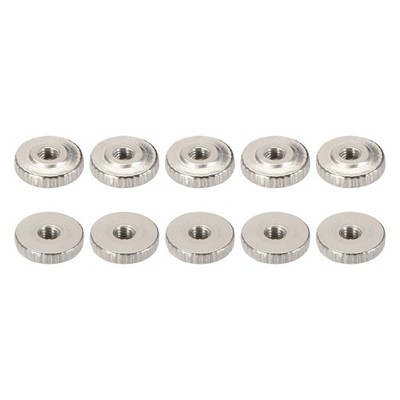 M3x3mm(DxH) Knurled Nuts 20Pack for Furniture Equipment Thumb Screw Fasteners