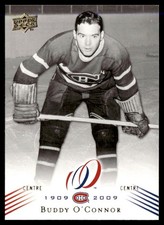 2008-09 Upper Deck Montreal Canadiens Centennial Buddy O'Connor Montreal