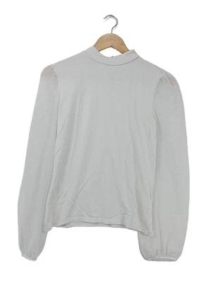 ORSAY Blouse à manches longues Dames Blouse T EU 36 blanc style décontracté - Photo 1/4