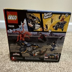 LEGO Carnage's SHIELD Sky Attack Marvel 76036 Complete Set 97 Pieces Ages 6-12