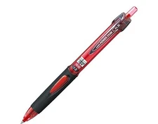 Mitsubishi Pencil SN200PT05.15 Pressure Ballpoint Pen Power Tank 0.5 Red 10 Pens