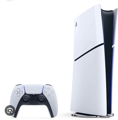 Sony Playstation 5 - PS5 Slim Digital Edition 1TB Console w/ Controller Cables