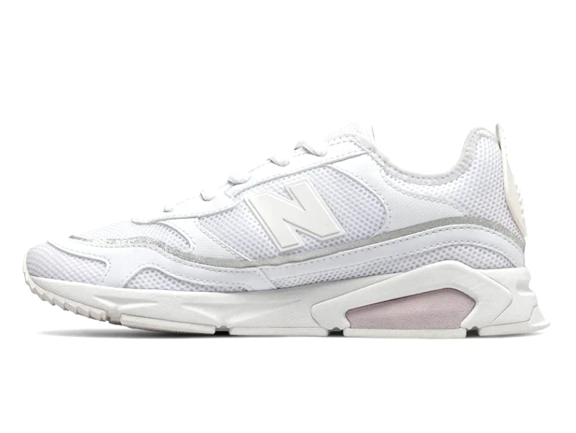 New Balance® Women's 6 B X-Racer Sneakers WSXRCHER in Munsell White - Image 2 of 4